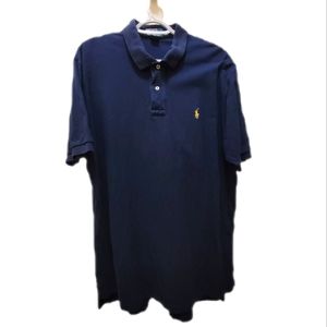 Polo Ralph Lauren XL Navy Blue Polo Shirt